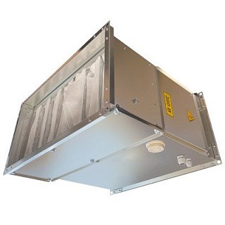 Воздухонагреватель электрический прямоугольный предварительный E (PTC)